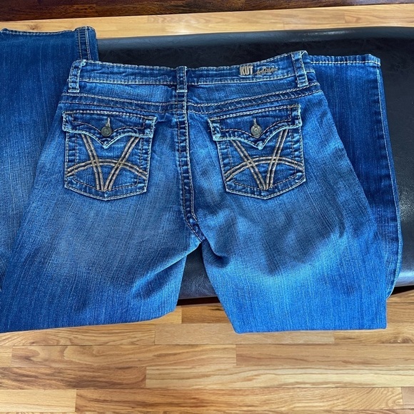 Kut from the Kloth size 6 Tabbed pocket straight leg denim jean pants - Picture 7 of 16